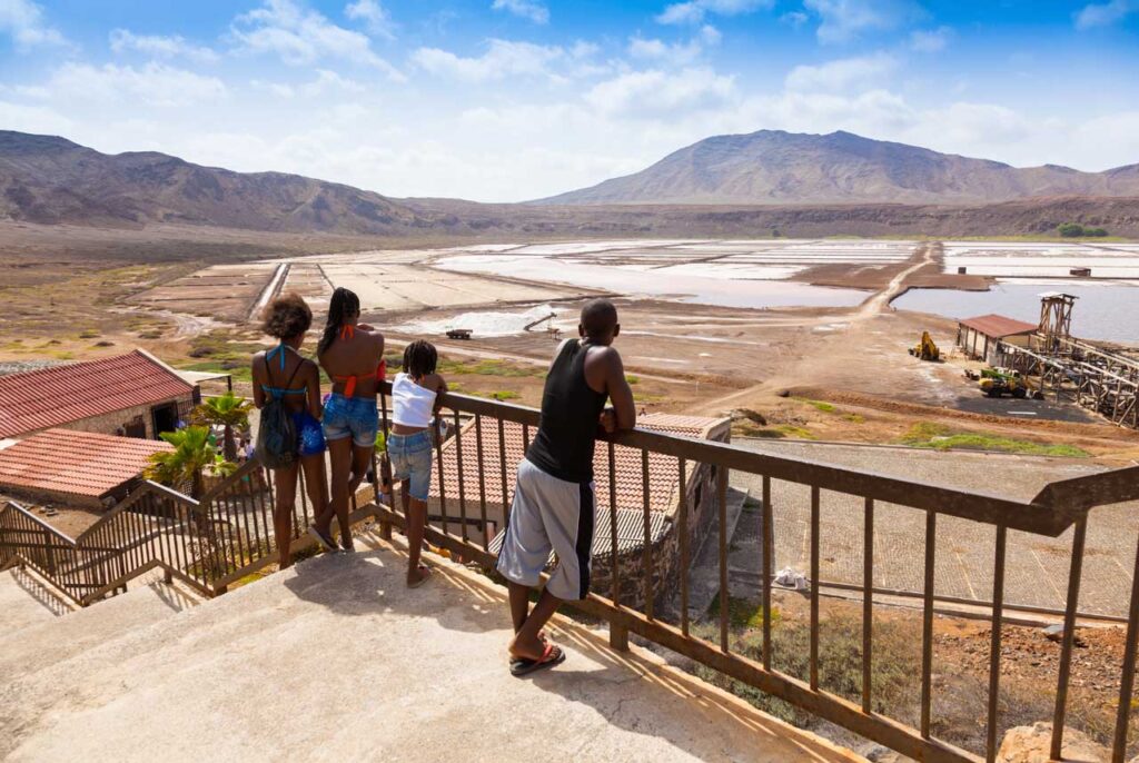 pedra de lume salinas sal cabo verde